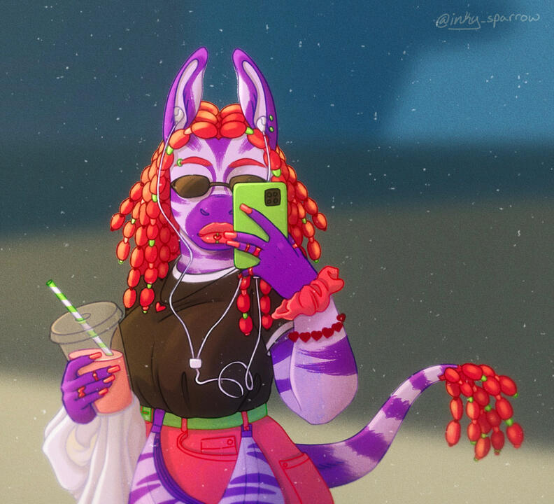 Evanescent Souls - Zoey Selfie